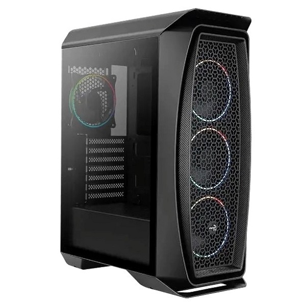 Корпус AeroCool Aero One Frost-G-BK-v1 Midi-Tower черный [accm-pb17043.11]