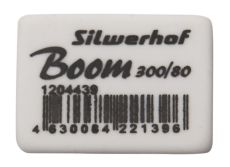 Ластик Silwerhof Boom 300/80 каучук белый